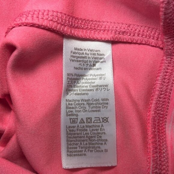 J.Crew Athletic Shorts Space-dyed Soft Stretchable Fabric Fitted Bold Pink L‎ - Picture 3 of 11